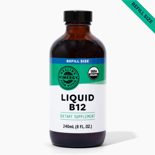 Vimergy Vitamins & Supplements Refill Organic Liquid B12
